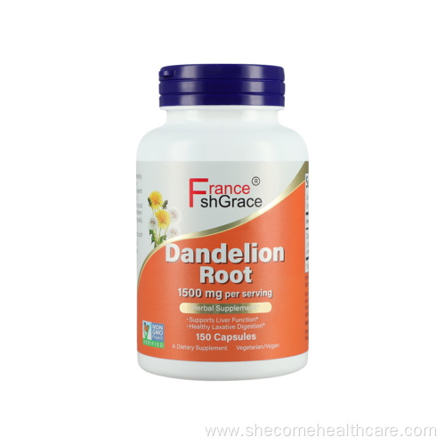 Dandelion root supports Digestive System Dandelion capsules